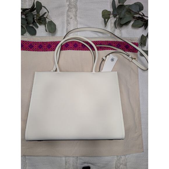 Small Ella Bio Tote in Warm White - Picture 4 of 7